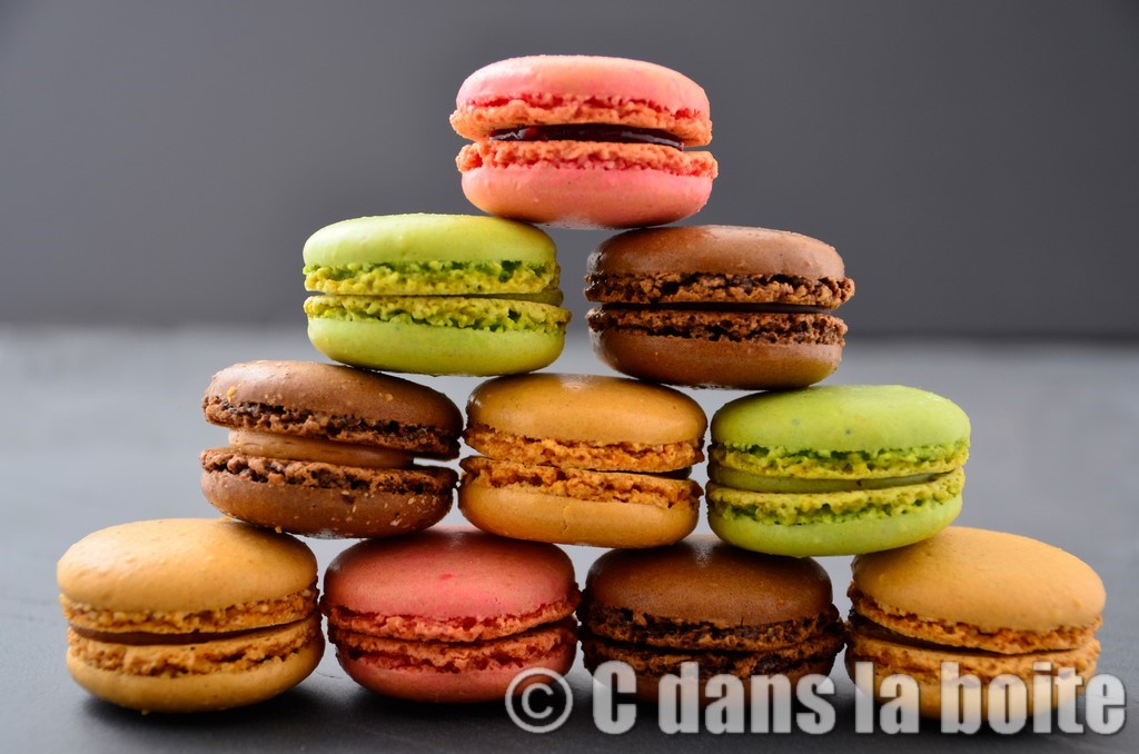 photo culinaire gastronomie macarons