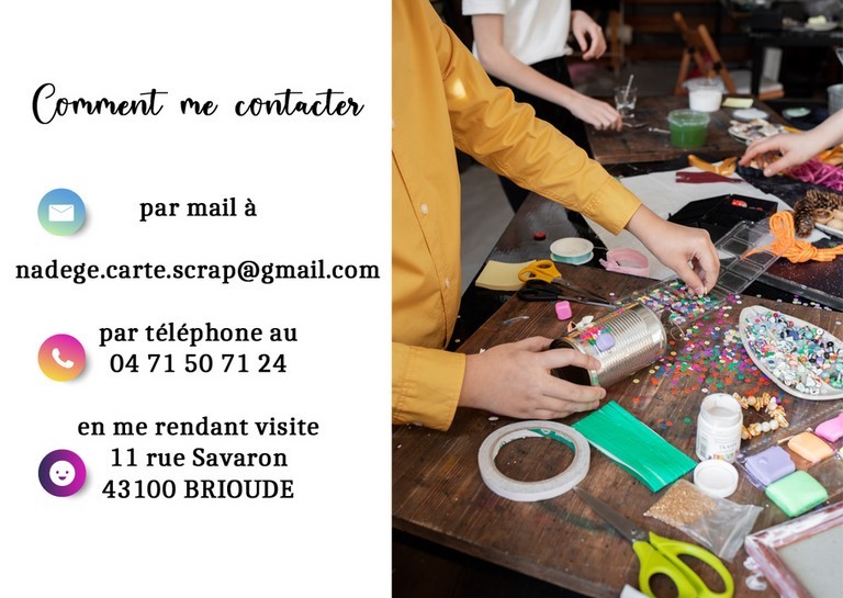 contacter l'atelier